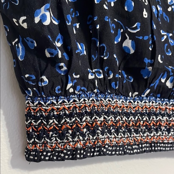 Lottie & Holly BOG Crop Tank Top Camisole Spaghetti Straps Boho V-Neck - Picture 3 of 5